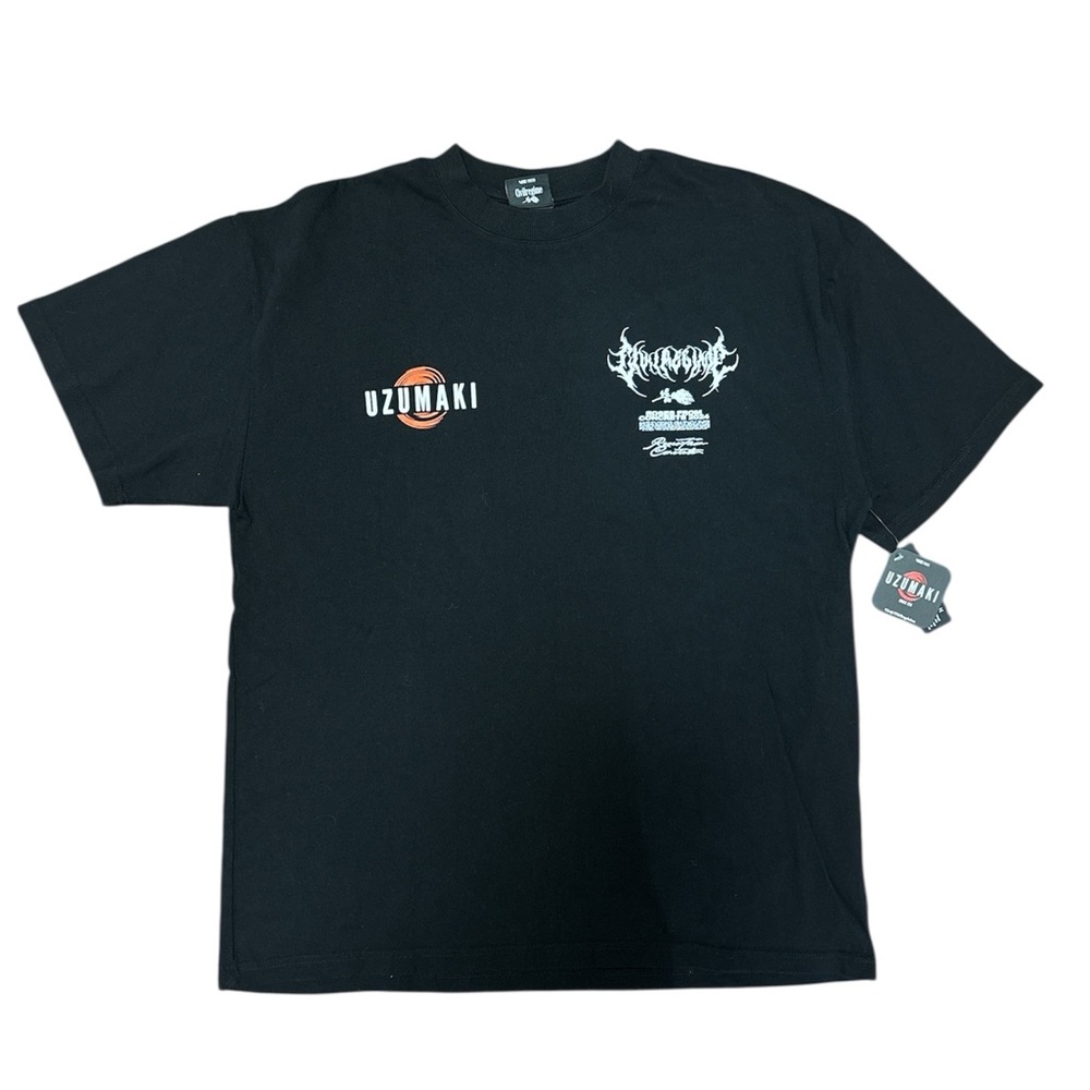 Civil Regime UZUMAKI Collab Graphic Logo T-Shirt Size: Medium NWT